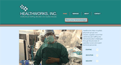 Desktop Screenshot of healthworksonline.com